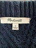 Madewell 100% Cotton Solid Blue Joslin Pullover Sweater Size S - photo 7