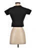 Unbranded Black Short Sleeve Turtleneck Size S - photo 2