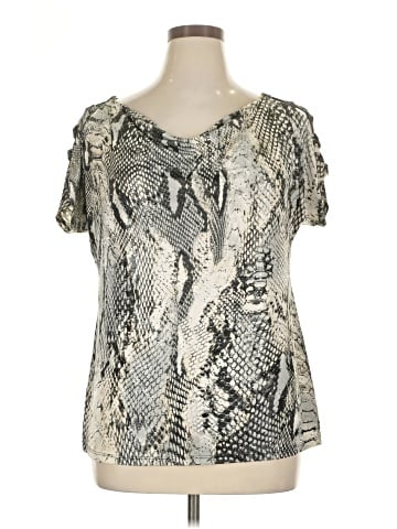 DressBarn Short Sleeve Blouse (view 1)