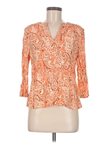 Pure Collection 3/4 Sleeve Blouse (view 1)