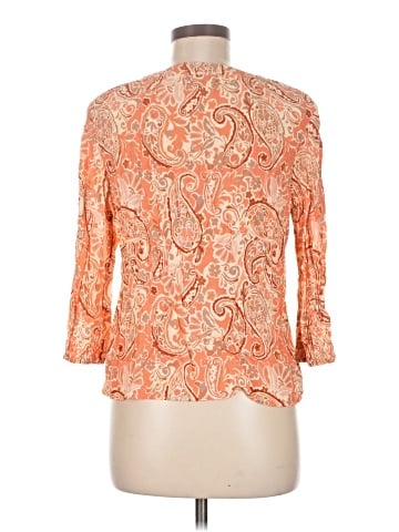 Pure Collection 3/4 Sleeve Blouse (view 2)