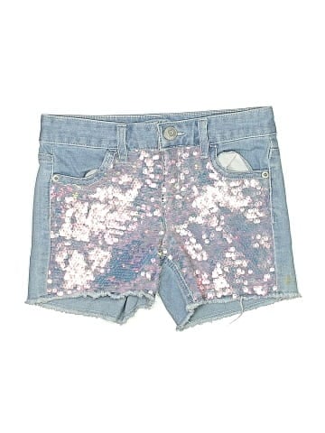 Justice Denim Shorts (view 1)