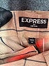 Express Outlet Plaid Brown Casual Pants Size 4 - photo 7
