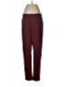 Liz Claiborne Color Block Burgundy Track Pants Size M - photo 1