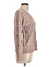St. John's Bay Tweed Tan Cardigan Size L - photo 4