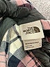 The North Face 100% Polyester Plaid Ivory Long Sleeve Blouse Size L - photo 7