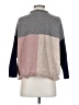 THML Color Block Gray Turtleneck Sweater Size XS - photo 2