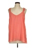 Thalia Sodi 100% Polyester Orange Sleeveless Blouse Size L - photo 1