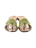 Salvatore Ferragamo 100% Leather Green Sandals Size 9 - photo 2