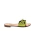 Salvatore Ferragamo 100% Leather Green Sandals Size 9 - photo 1