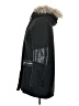 Sandro 100% Cotton Black Coat Size Sm (1) - photo 5