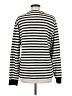 Banana Republic 100% Cotton Stripes Black Pullover Sweater Size M - photo 2
