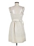 Shein 100% Polyester Ivory Casual Dress Size 8 - 10 - photo 2
