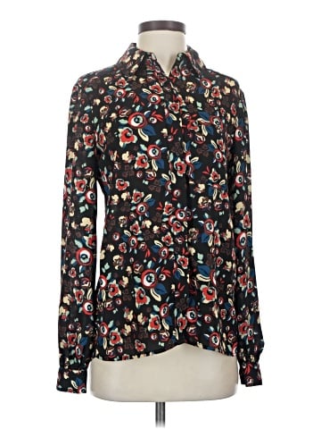 WAYF Long Sleeve Blouse (view 1)