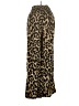 Shein 100% Polyester Animal Print Gold Casual Pants Size S - photo 1