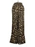 Shein 100% Polyester Animal Print Gold Casual Pants Size S - photo 2
