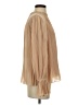 DR2 100% Polyester Tan Long Sleeve Blouse Size S - photo 4