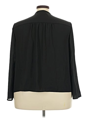 Charlotte Russe Long Sleeve Blouse (view 2)