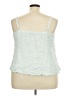 Torrid Green Sleeveless Blouse Size 3X Plus (3) - photo 2