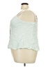 Torrid Green Sleeveless Blouse Size 3X Plus (3) - photo 5