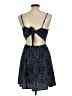 Shein 100% Polyester Stars Blue Cocktail Dress Size L - photo 2