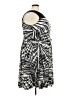 Sandra Darren Graphic Black Cocktail Dress Size 20 - photo 4