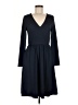 Unbranded Solid Blue Casual Dress Size M - photo 1