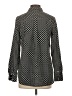 Talbots Polka Dots Black Long Sleeve Blouse Size 4 - photo 2