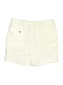 Lands' End Solid Ivory Khaki Shorts Size 10 (petite) - photo 2