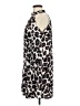 Unbranded 100% Polyester Animal Print Black Cocktail Dress Size M - photo 5