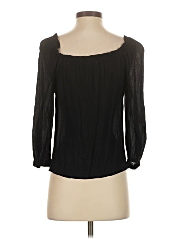 All in Favor 3/4 Sleeve Blouse (view 2)
