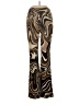 Flirtatious Print Brown Casual Pants Size S - photo 2