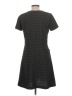 Ann Taylor LOFT Chevron-herringbone Gray Casual Dress Size 10 - photo 2