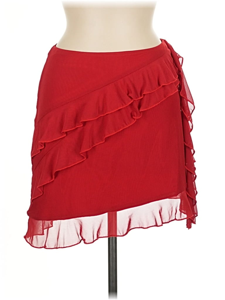 Pre-owned Tiger Mist Casual Skirt In Red