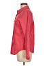 Laura Scott 100% Cotton Color Block Red Long Sleeve Button-Down Shirt Size M - photo 5