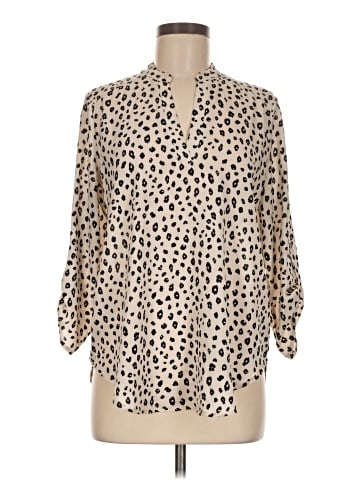 Lush 3/4 Sleeve Blouse (view 1)