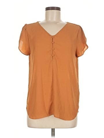 Philosophy Republic Clothing Short Sleeve Blouse (view 1)
