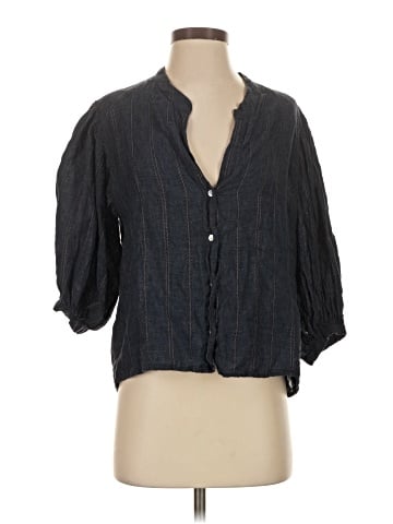 Road to Nowhere 3/4 Sleeve Button-Down Shirt (view 1)