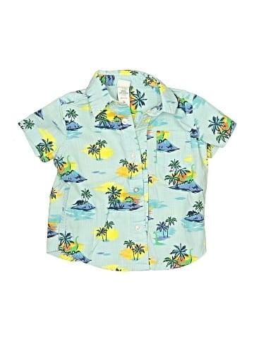 Little Me Short Sleeve Button-Down Shirt (view 1)