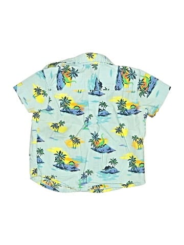 Little Me Short Sleeve Button-Down Shirt (view 2)