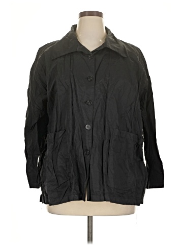 Blanque 3/4 Sleeve Button-Down Shirt (view 1)