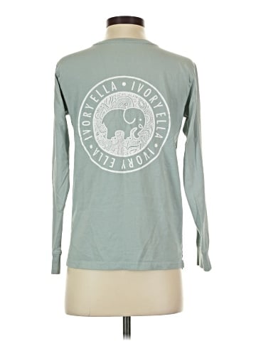 Ivory Ella Long Sleeve T-Shirt (view 2)