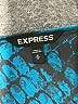 Express 100% Polyester Teal Casual Dress Size M - photo 7