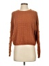 Moon & Madison 100% Acrylic Orange Pullover Sweater Size XS - photo 1