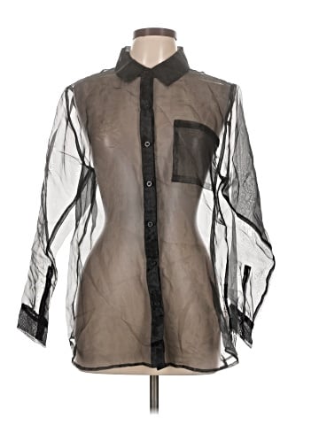 CALVIN KLEIN JEANS 3/4 Sleeve Blouse (view 1)