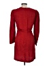 Sandro 100% Viscose Animal Print Red Cocktail Dress Size M (estimated) - photo 2