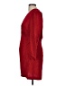 Sandro 100% Viscose Animal Print Red Cocktail Dress Size M (estimated) - photo 5