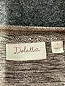 Deletta Metallic Silver Short Sleeve T-Shirt Size S - photo 7