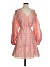 MICHAEL Michael Kors Plaid Orange Casual Dress Size XS - photo 1