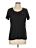 Nike 100% Polyester Black Active T-Shirt Size L - photo 1